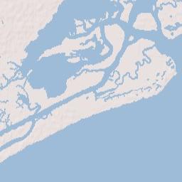 11 56th Ave Isle of Palms, South Carolina Terrain Map