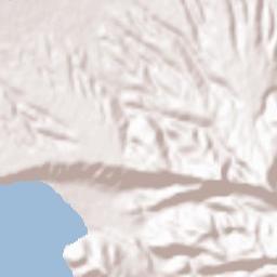 Unzen-shi Terrain Map