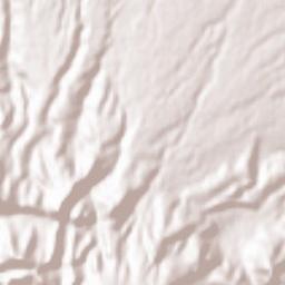 Shimabara-shi Terrain Map