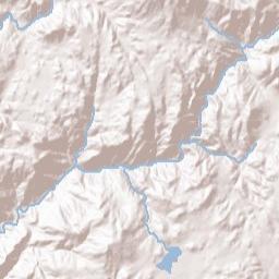 Descanso Junction California Terrain Map