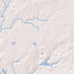 Wood County Terrain Map