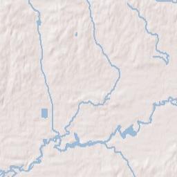 Leake County Terrain Map