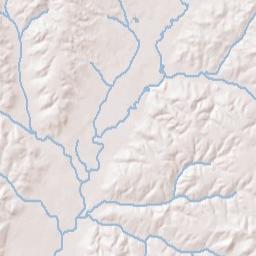 Dixie Alabama Terrain Map