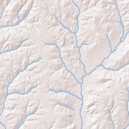 Pools Crossroads Alabama Terrain Map