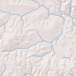 Pyron Alabama Terrain Map