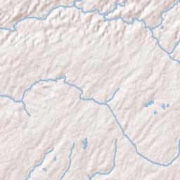 Weoka Alabama Terrain Map