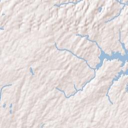 Seman Alabama Terrain Map