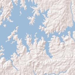 Bama Park Alabama Terrain Map