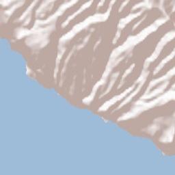 Estreito da Calheta Terrain Map