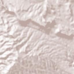 Bidrubeh-ye Terrain Map