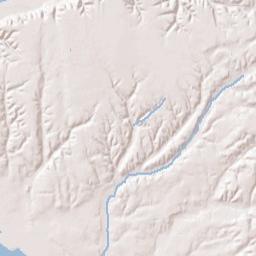 San Diego, California Terrain Map