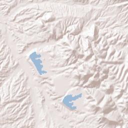 Grant County Terrain Map
