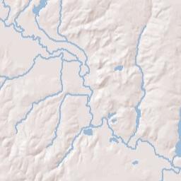 Holly Lake Ranch Terrain Map