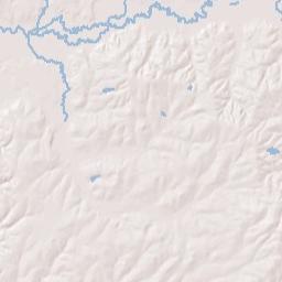 Webster Parish Terrain Map