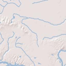 Forkland Alabama Terrain Map