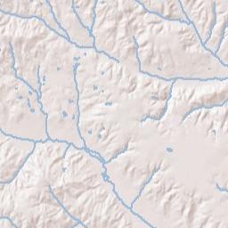 Rollins Alabama Terrain Map