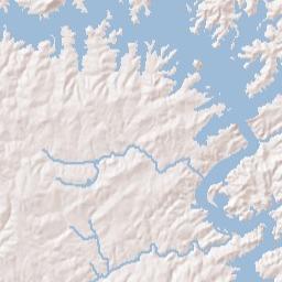 Powledge Alabama Terrain Map