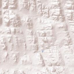 Clover Flat California Terrain Map