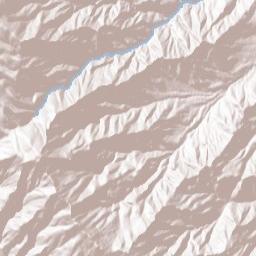 Turkey Flat Arizona Terrain Map