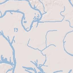 Roe Landing Alabama Terrain Map