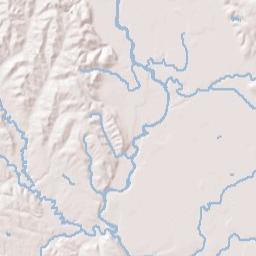 Radford Alabama Terrain Map