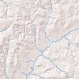 Milton Alabama Terrain Map