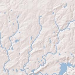 Oak Hollow Alabama Terrain Map