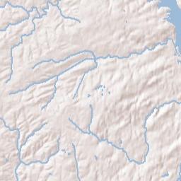 Motts Alabama Terrain Map