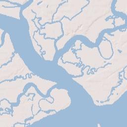Seabrook Island Terrain Map