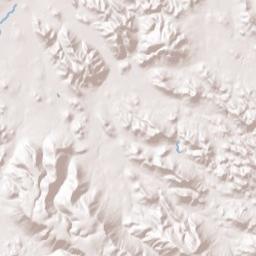 Chiulikam Arizona Terrain Map