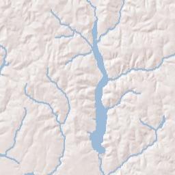 3675 White Oak Road, Big Sandy, TX  Terrain Map