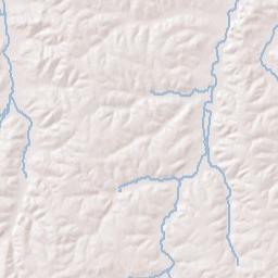 Lincoln Parish Terrain Map