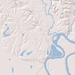 New Everdale Alabama Terrain Map