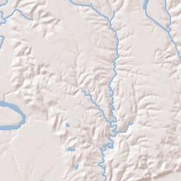 Mulberry Alabama Terrain Map