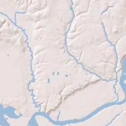 Overlook Alabama Terrain Map