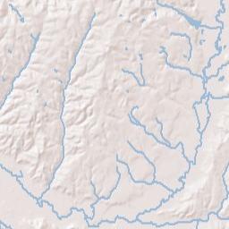 Little Texas Alabama Terrain Map