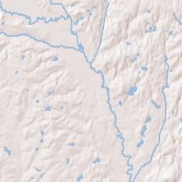 Ladonia Alabama Terrain Map
