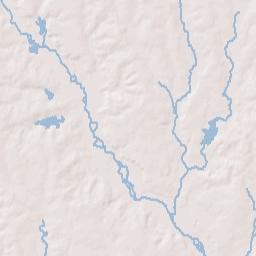 Candler County Terrain Map