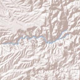 Bradberry Arizona Terrain Map
