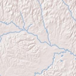 Kinterbish Alabama Terrain Map