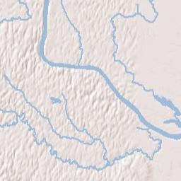 Deans Landing Alabama Terrain Map
