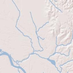 Jefferson Alabama Terrain Map