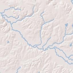 Cross Keys Alabama Terrain Map