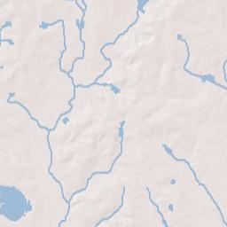Bulloch County Terrain Map