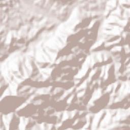 Hyūga-shi Terrain Map