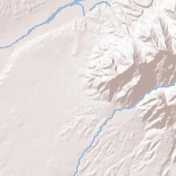 7303-7501 North Westward Look Drive Terrain Map