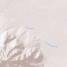 White Sands Terrain Map