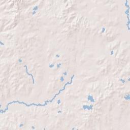 Hinds County Terrain Map