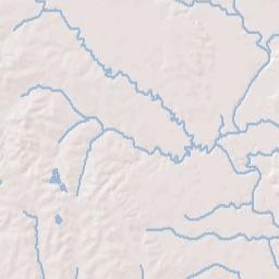 Martin Alabama Terrain Map