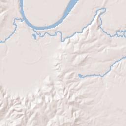 Petronia Alabama Terrain Map